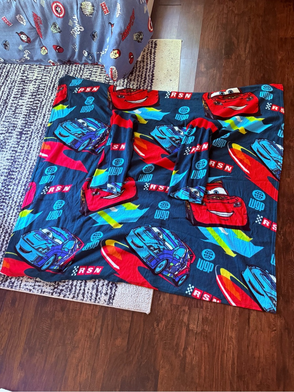 Disney Pixar Cars 2 blanket